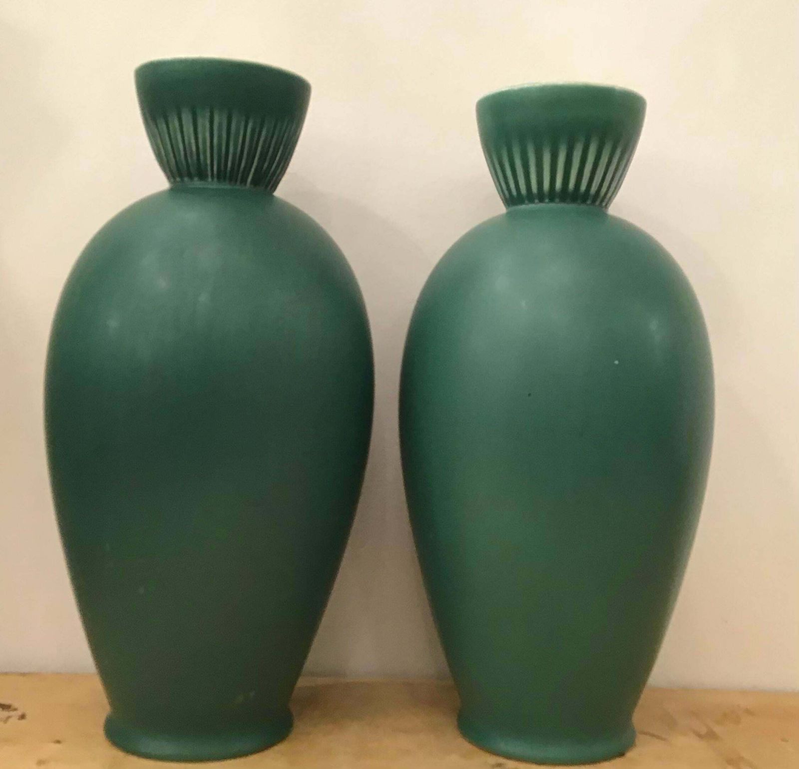 photo buy Richard Ginori “”Giovanni Gariboldi “ Vases Ceramic 1950 Italy