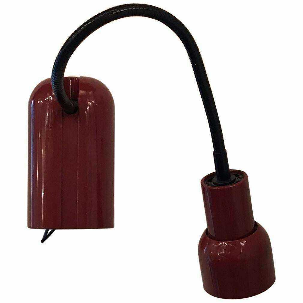 Artemide E Gismondi Sconces Adjustable Metal Plastic, 1970, Italy