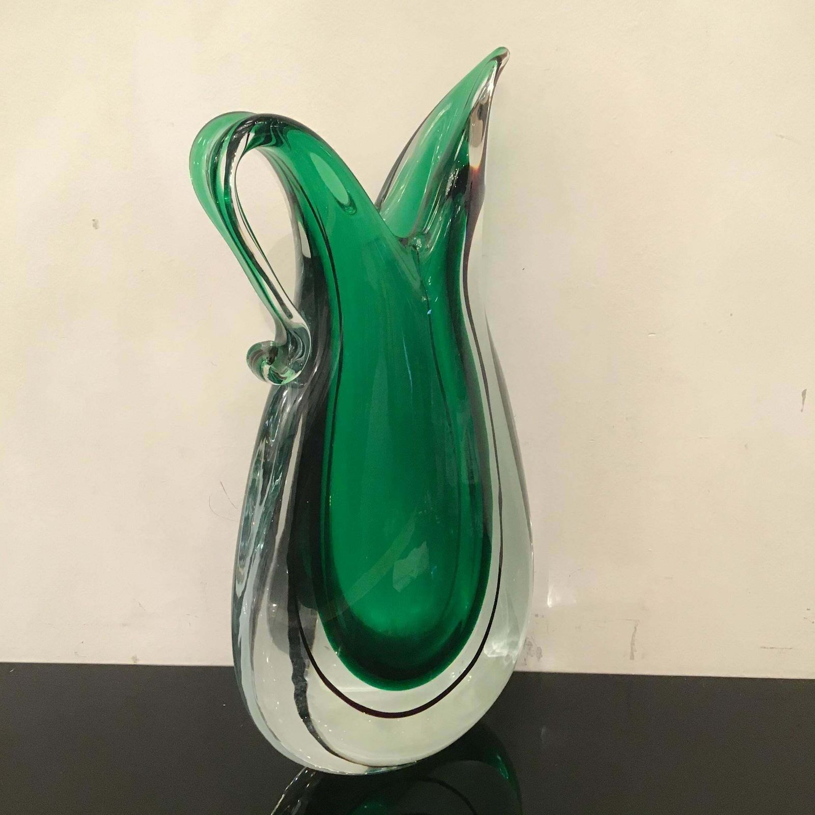 photo for sale Flavio Poli Vase Murano Glass, 1955, Italy