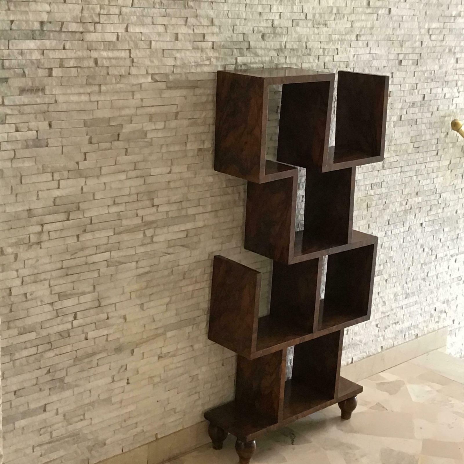 photo buy Gio Ponti Shelves Bookcase Etagere Walnut 1930 Italy