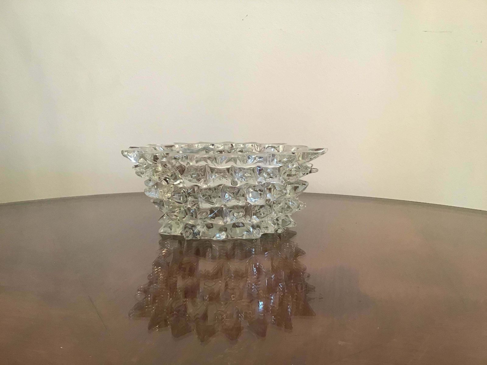 Barovier E Toso Murano Glass Rostrato Centrepiece 1940 Italy photo Home Decor