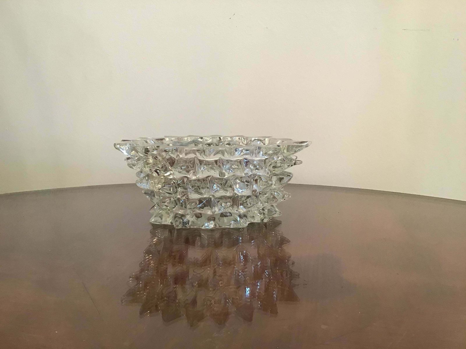 Barovier E Toso Murano Glass Rostrato Centrepiece 1940 Italy photo 1627.0