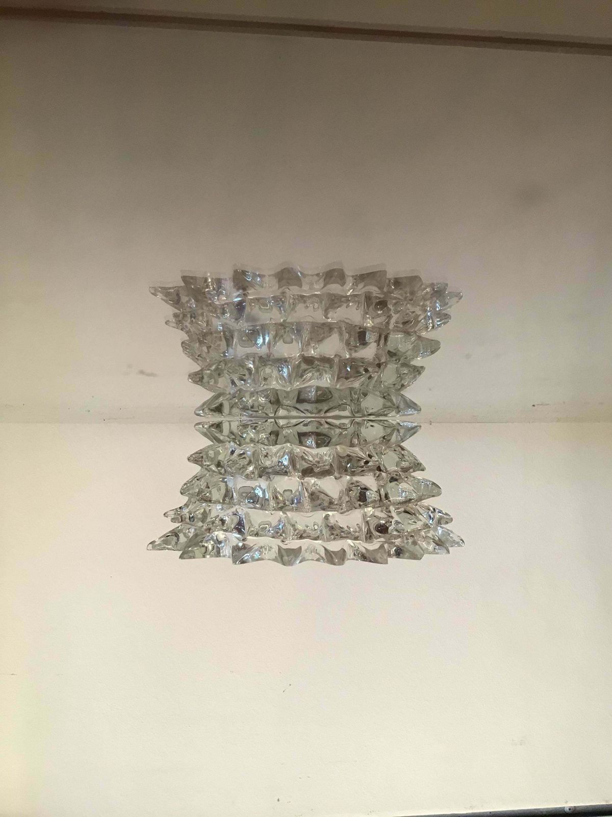 Home Decor Barovier E Toso Murano Glass Rostrato Centrepiece 1940 Italy photo