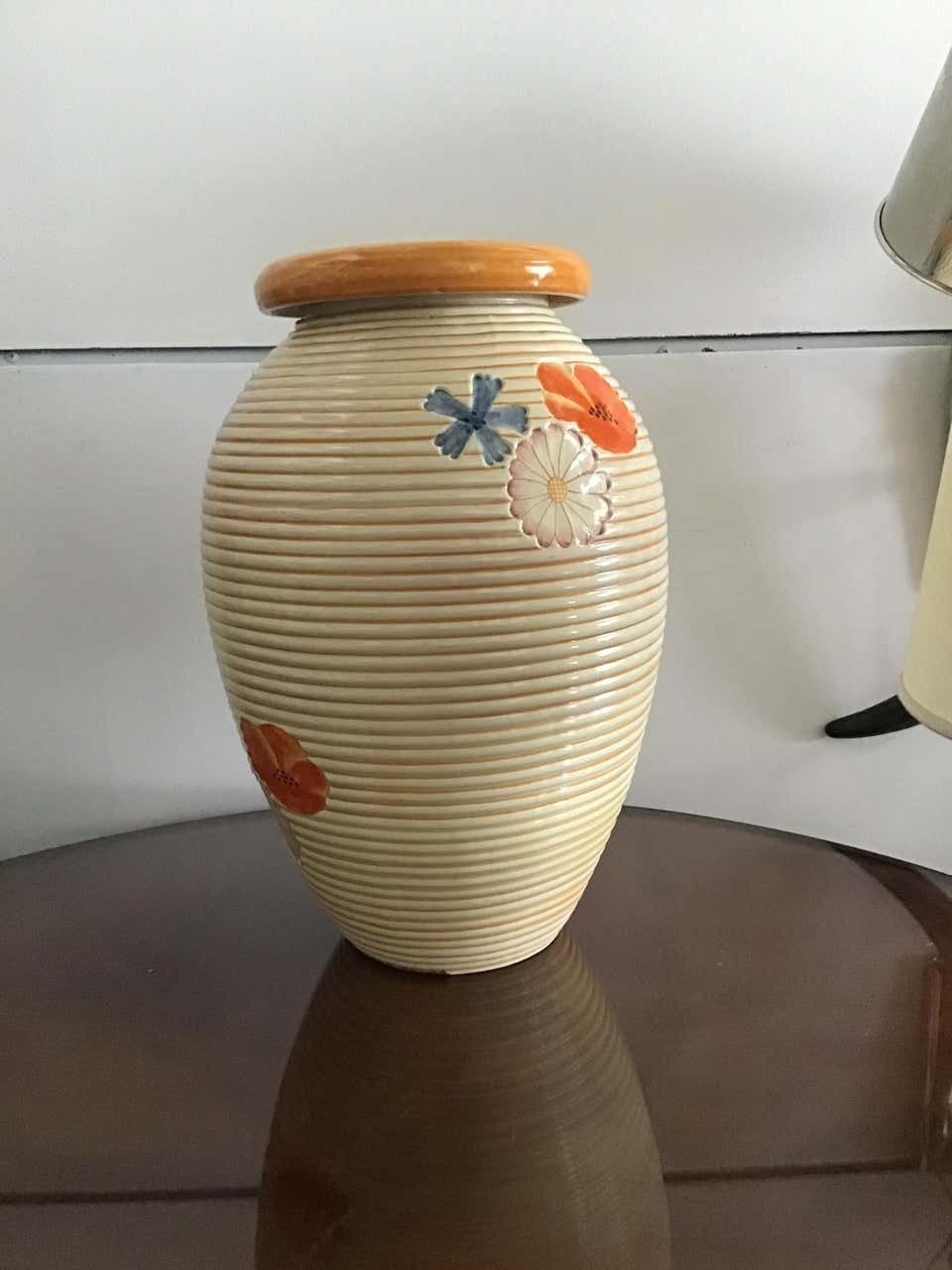 photo for sale Pucci Umbertide Vase /Umbrella Stand Ceramic, 1950, Italy