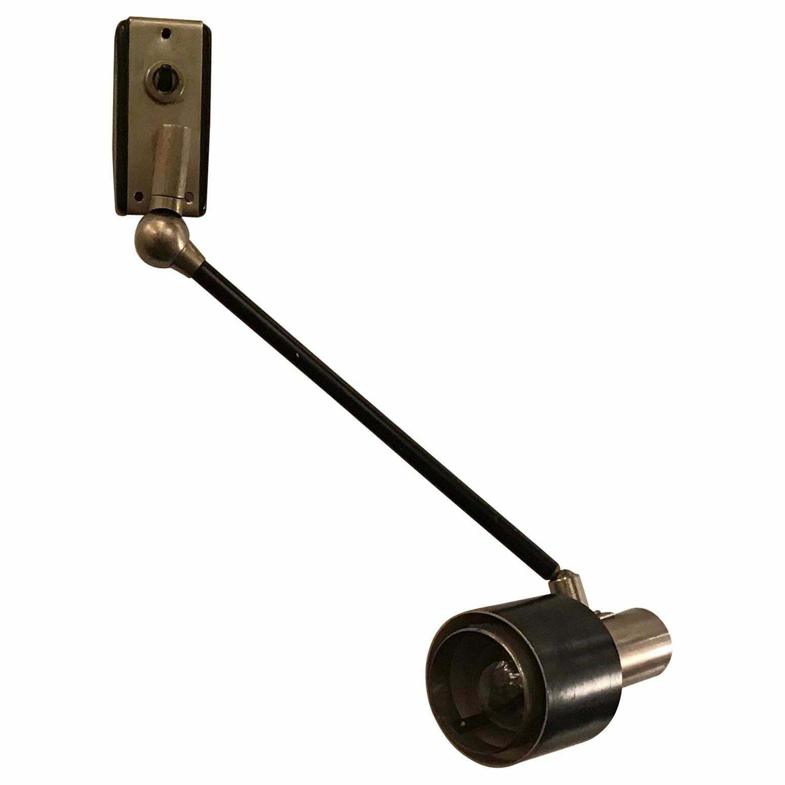 Stilnovo Sconces Iron Metal, 1950, Italy