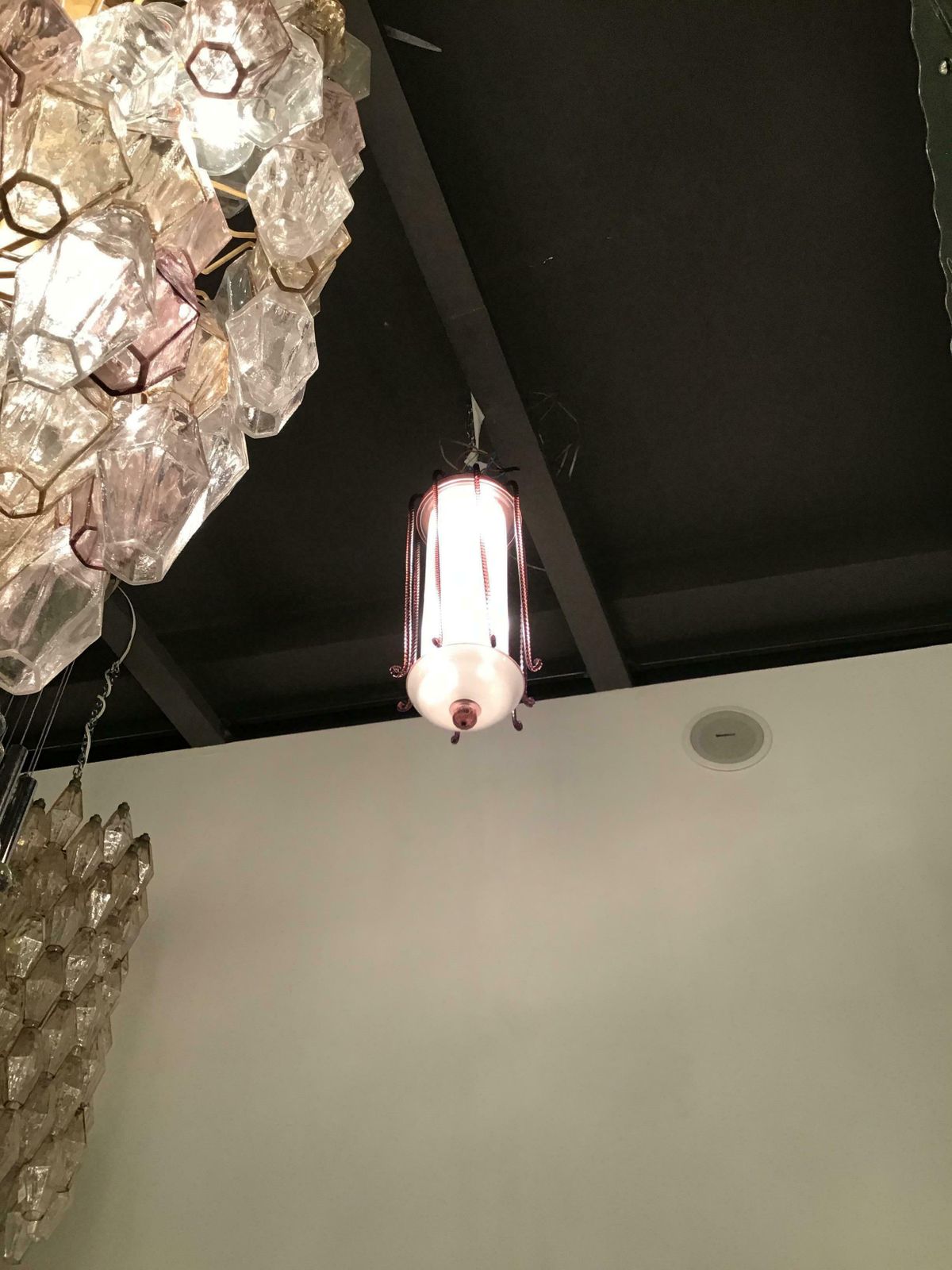 7385.0 Toso Chandelier Murano Glass Iron, 1930, Italy photo