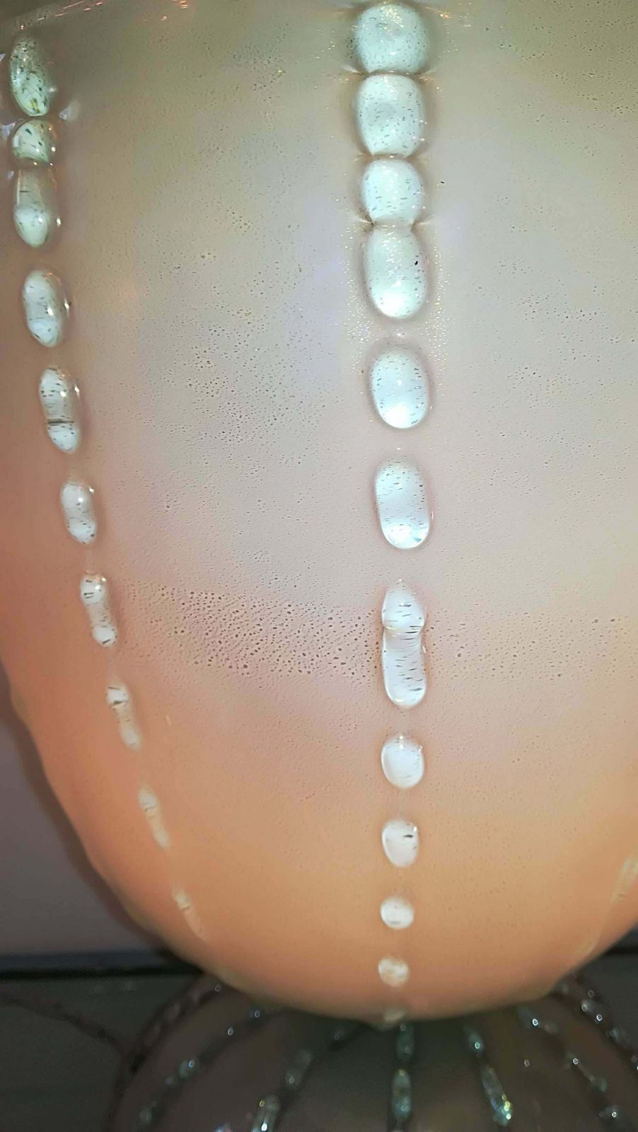 Table Lamp 1950 Colour Green, Gold, Colour Green Iridescent, Glass photo furniture
