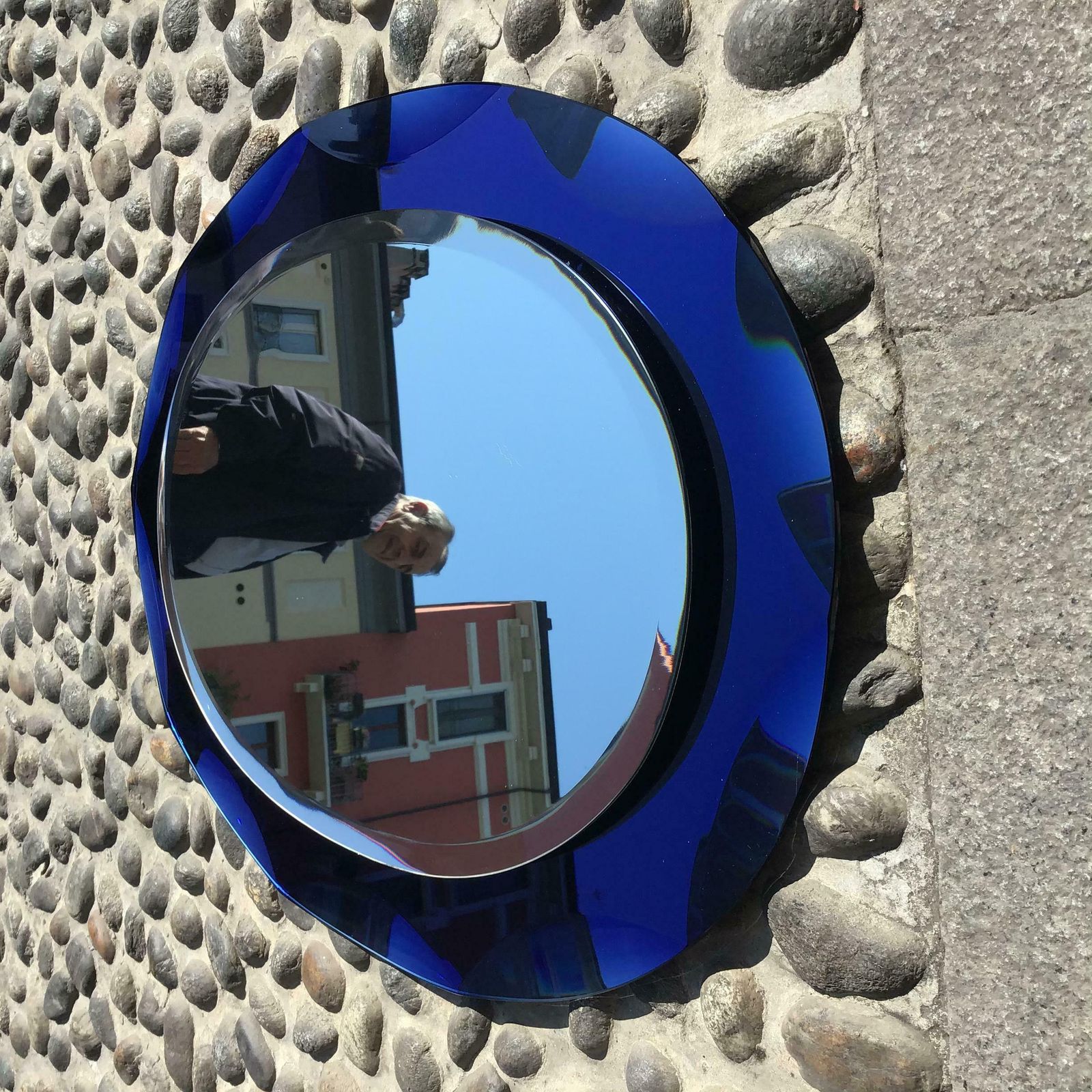photo for sale Cristal Arte Mirror Glass Mirror Iron 1950 Italy