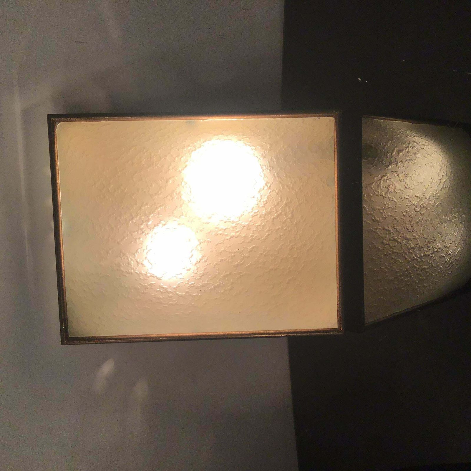 photo furniture Stilnovo Sconce/Ceilling Light Brass Glass Metal 1950 Italy