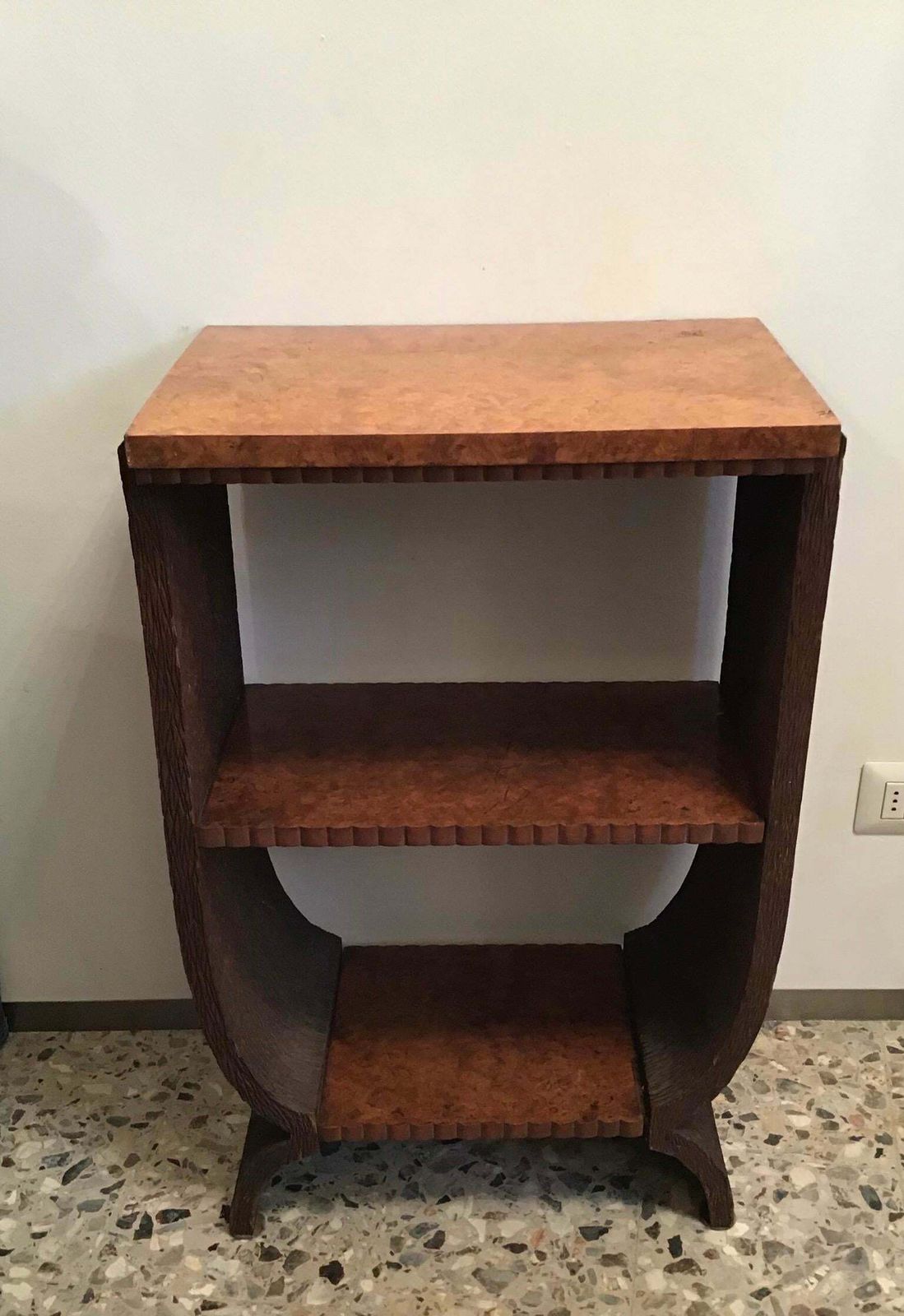Pierluigi Colli Table/Shelf Wood 1949 Italy photo furniture
