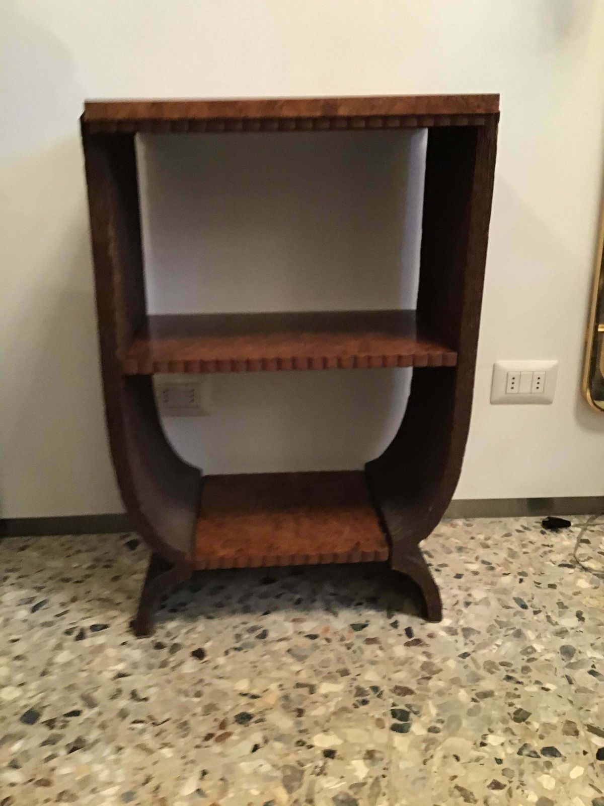 Pierluigi Colli Table/Shelf Wood 1949 Italy photo Furniture