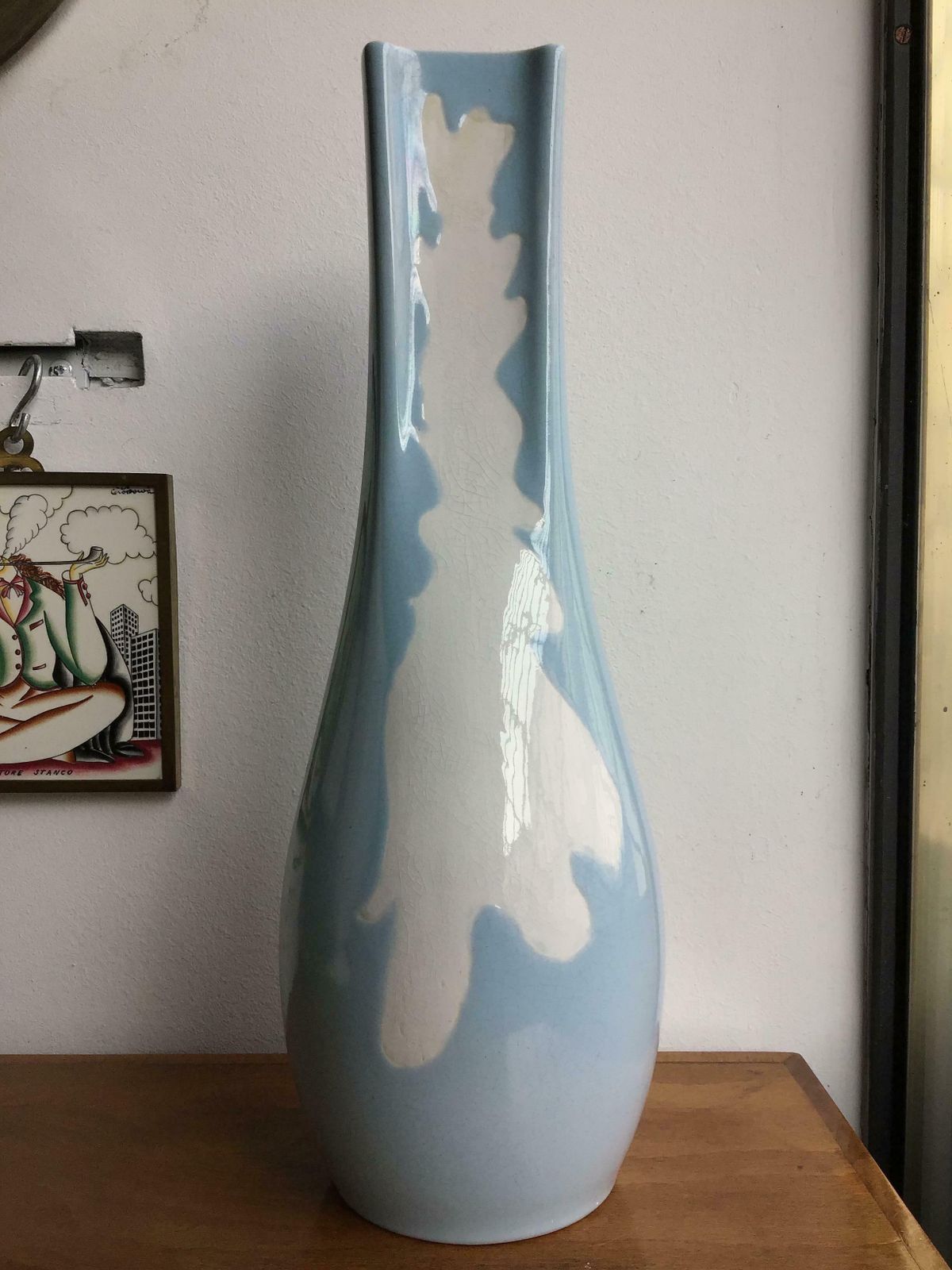 1808.0 Richard Ginori Giovanni Gariboldi Vase Ceramic, 1950, Italy photo