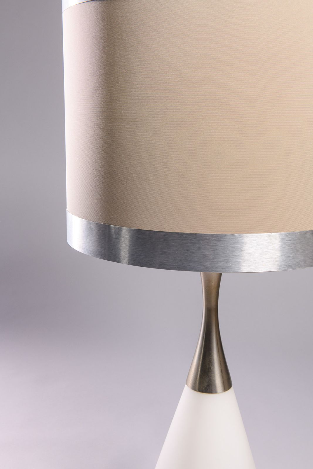 Table Lamp In Aluminum And Glass By Stilnovo, Italy, 1960s photo furniture