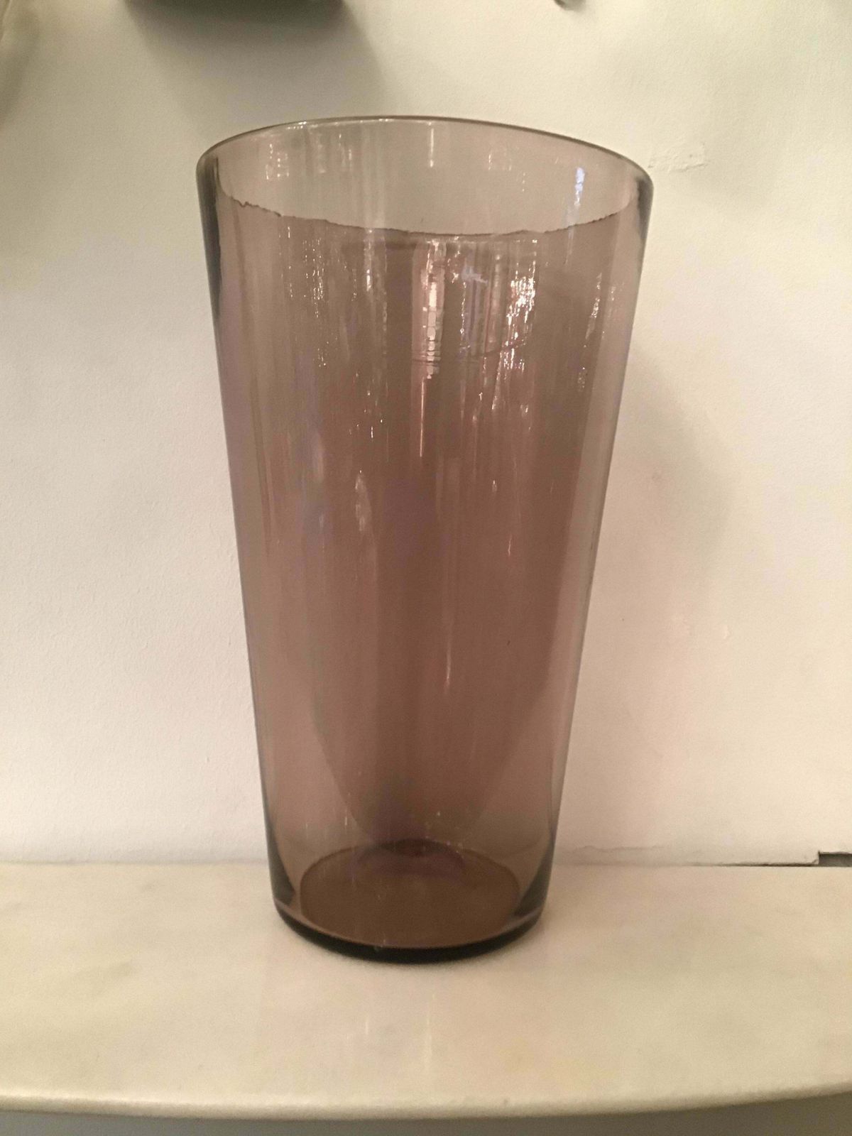 photo vinterior Venini Vase Murano Glass “Flavio Poli” 1950 Italy