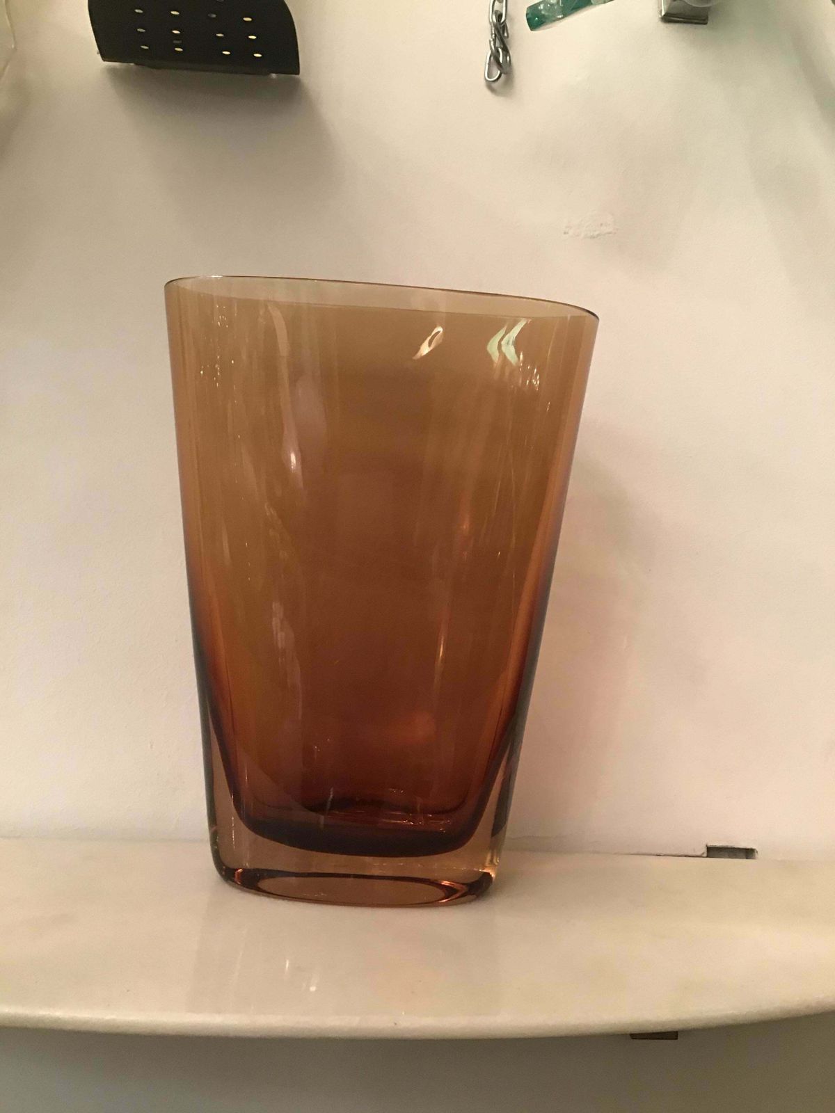 Flavio Poli Vase Murano Glass 1955 Italy photo buy