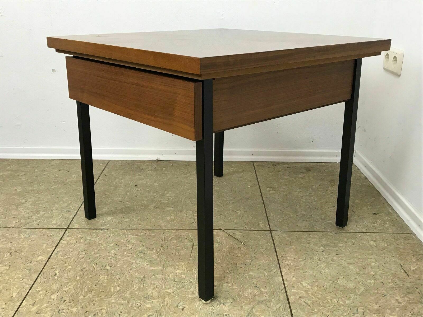 60er 70er Jahre Teak Nähkasten Nähtisch Utensilio Coffee Table Mid Century 60s photo buy