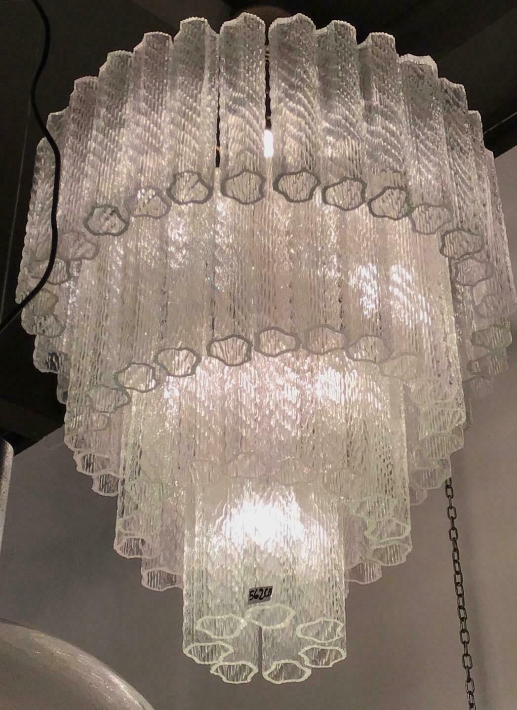 Venini Chandelier Murano Glass Iron, 1950, Italy photo furniture