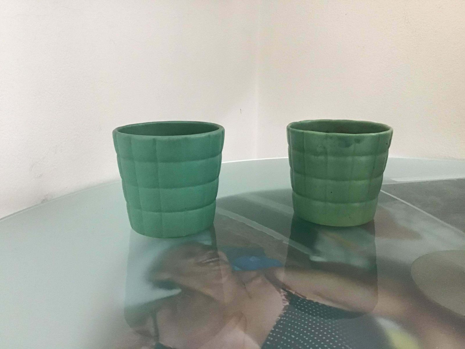 Richard Ginori Giovanni Gariboldi Couple Vase Ceramic, 1950, Italy