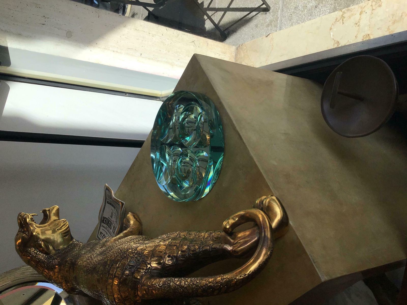 Fontana Arte Ashtray/Centrepiece/Glass, 1950, Italy photo Home Decor