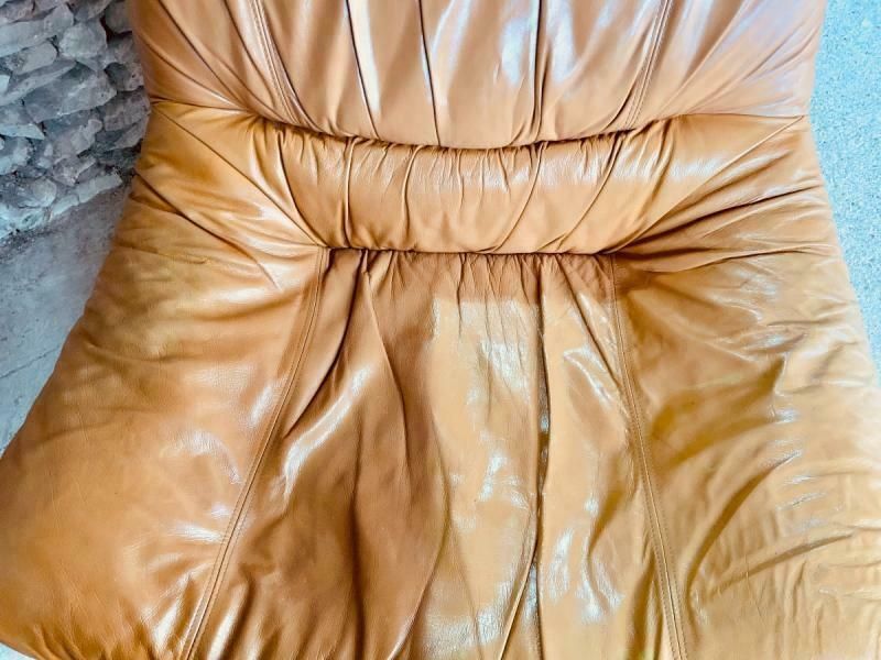 Salon Maison Regain In Wood And Leather photo for sale