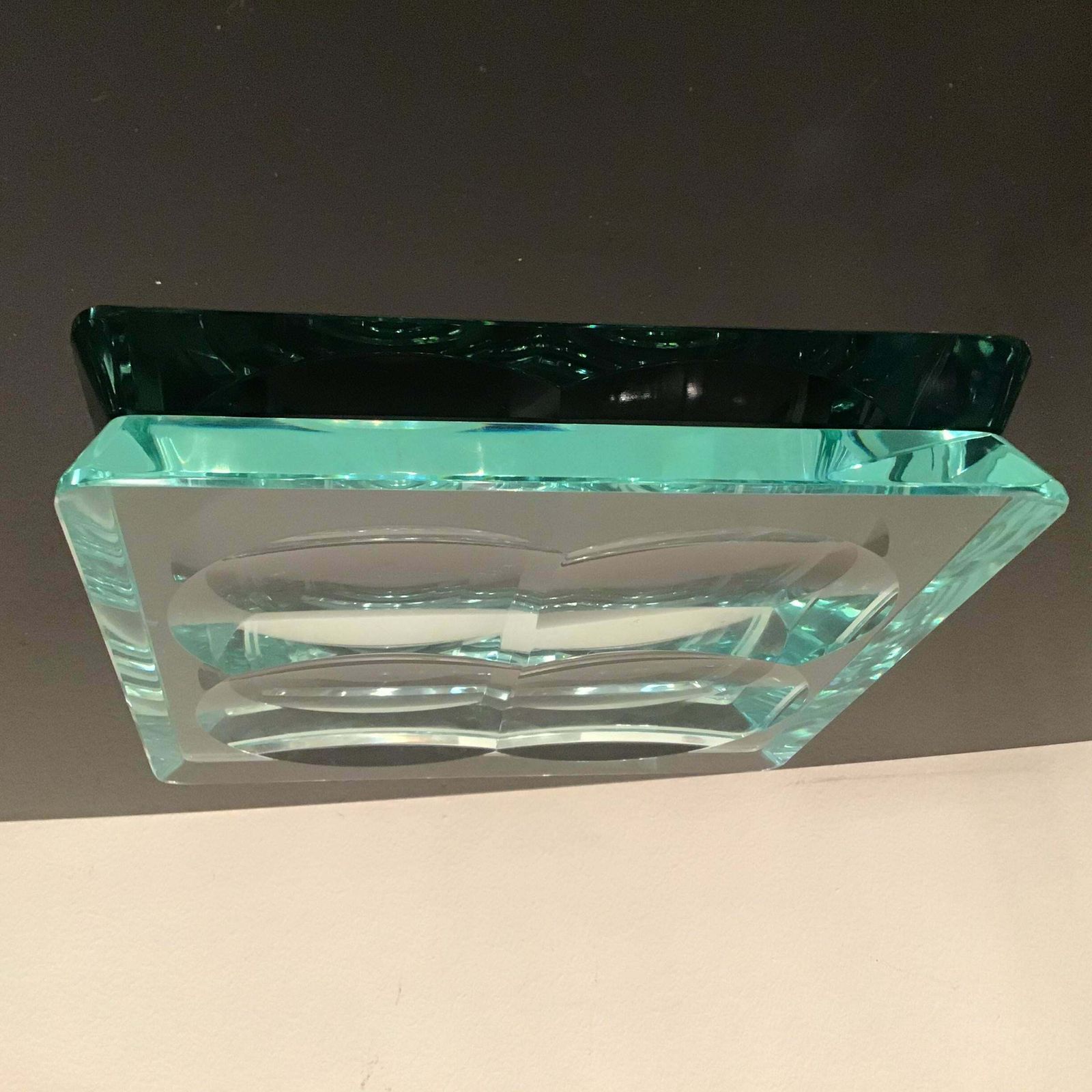 Fontana Arte Empty Pocket Glass, 1955, Italy photo furniture