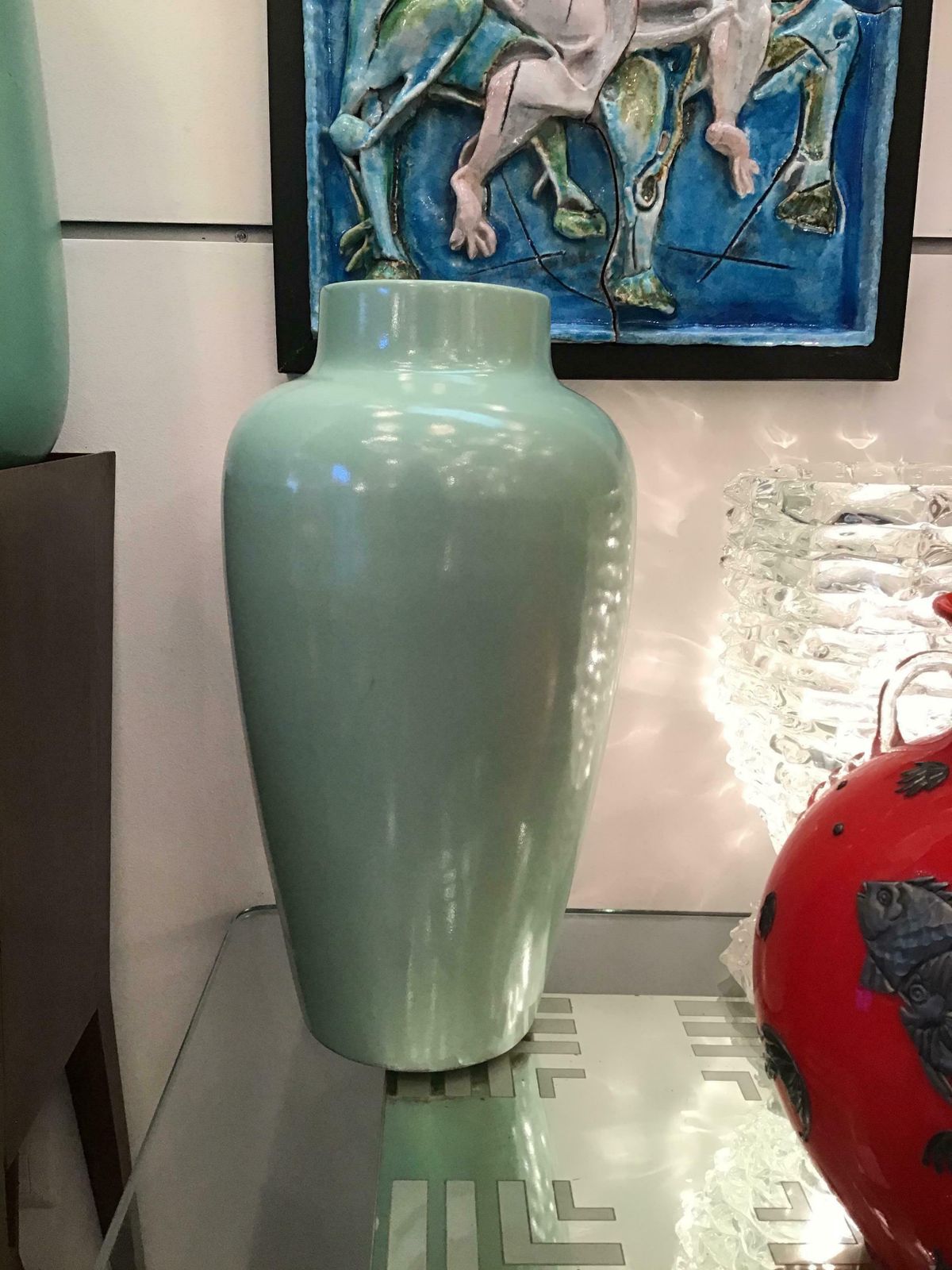 photo buy Guido Andlovitz Vase/ Umbrella Stand Ceramic 1950 Italy