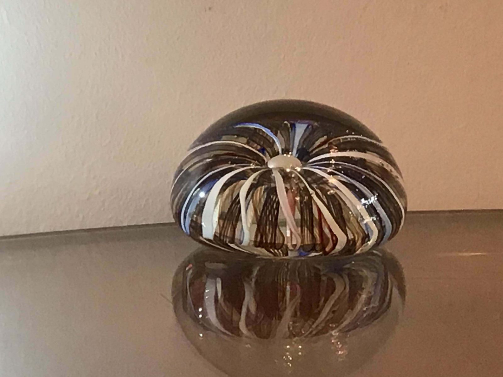 Seguso Paperweight Seguso Murano Glass 1950 Italy photo vinterior