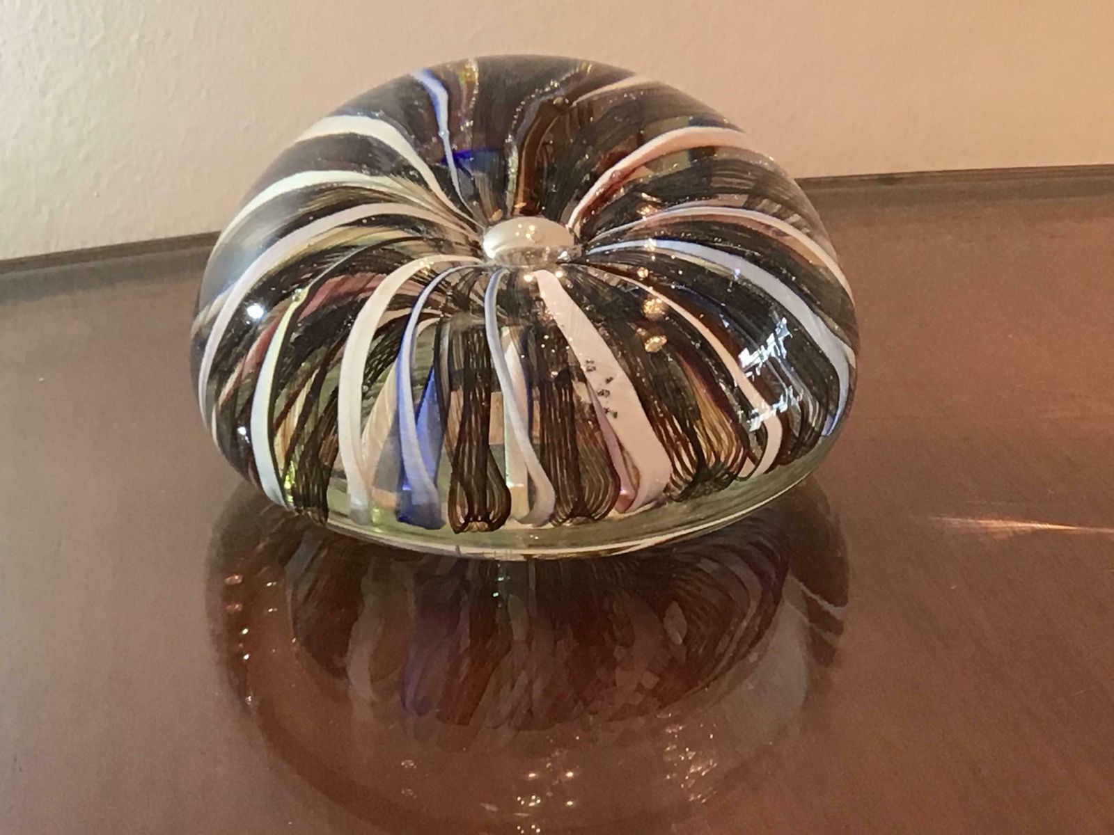 545.0 Seguso Paperweight Seguso Murano Glass 1950 Italy photo