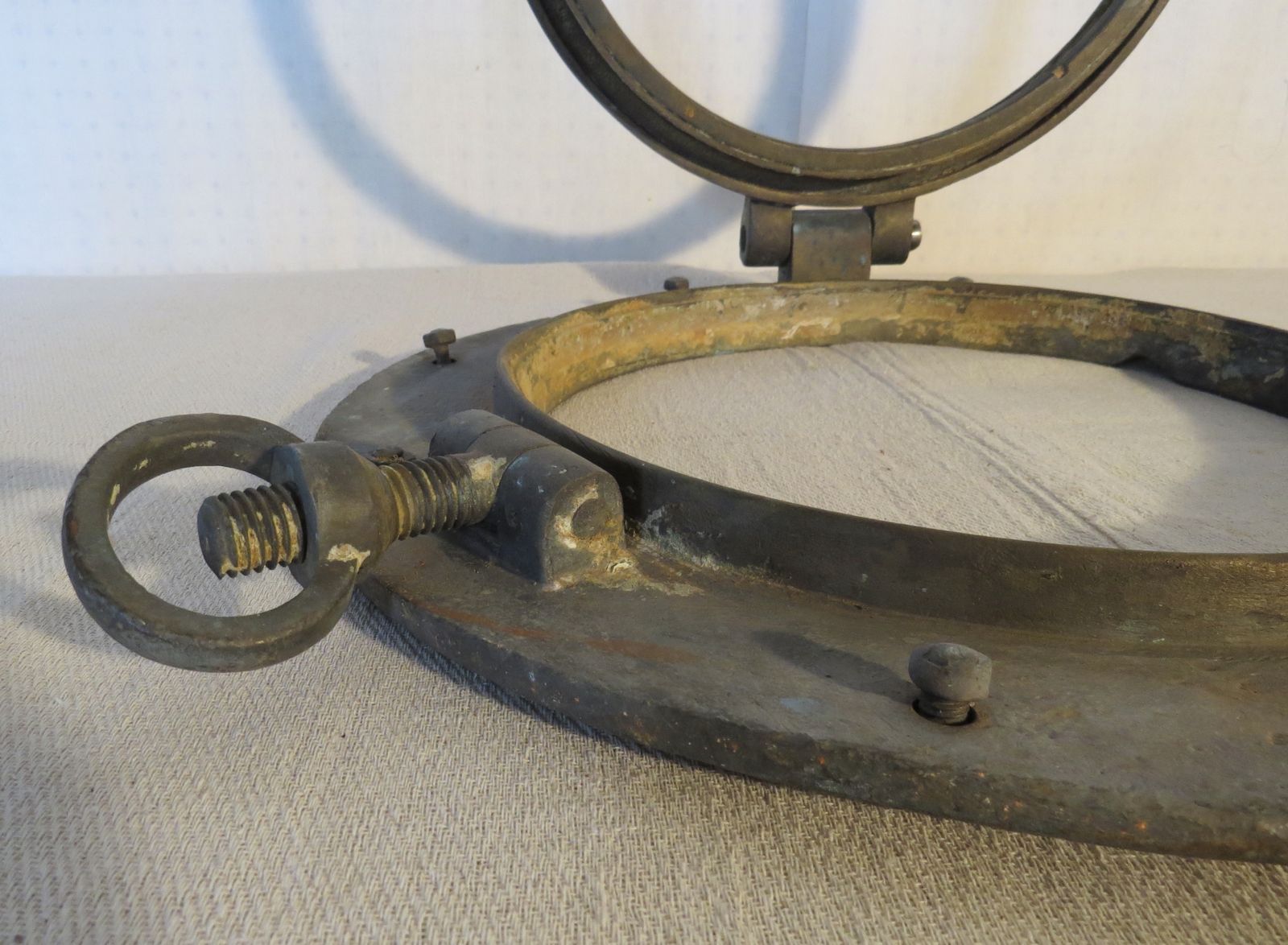 Bronze Porthole Ships Window Early 20th Century. photo buy