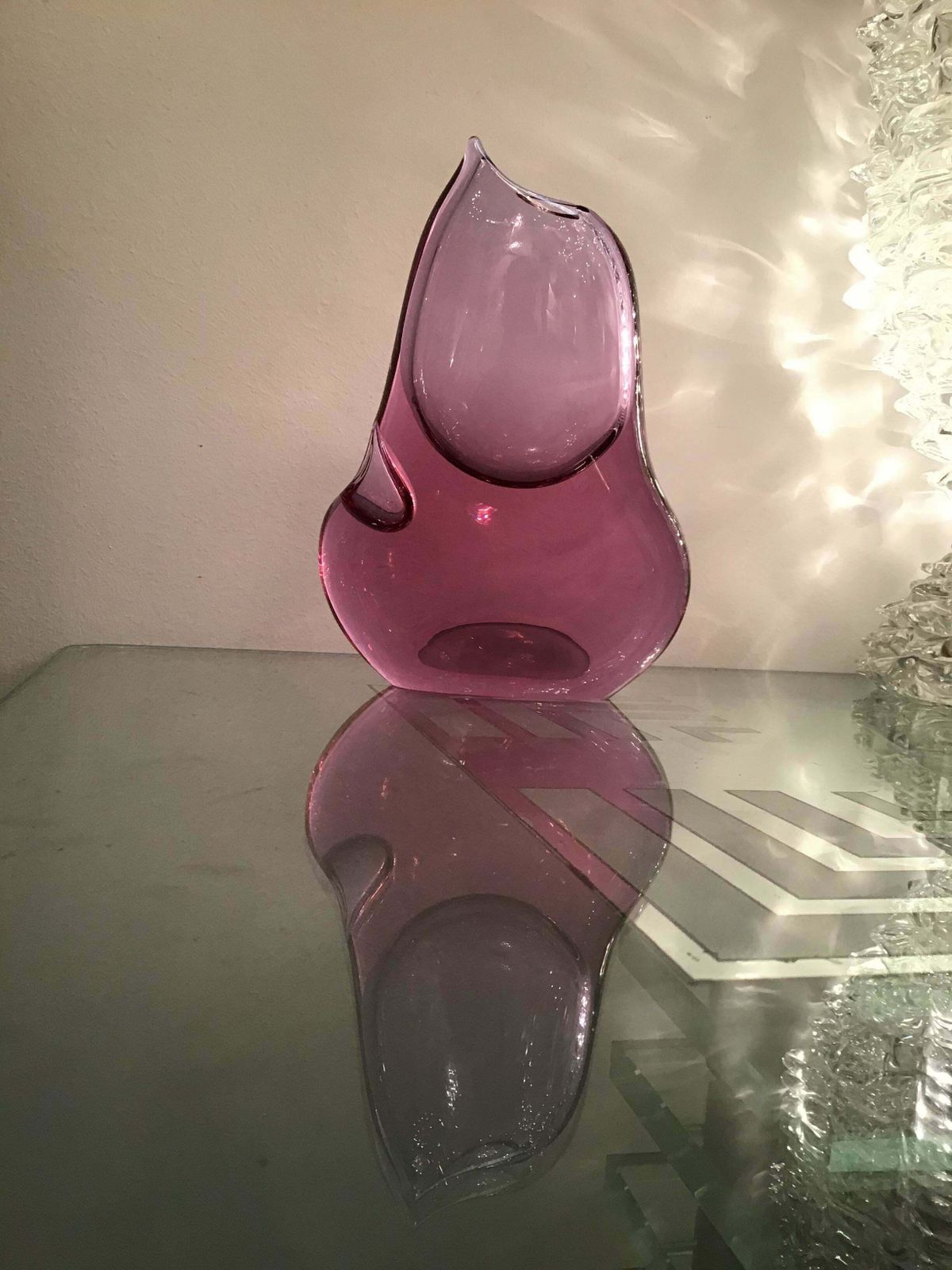 photo buy Seguso Vase Murano Glass 1950 Italy
