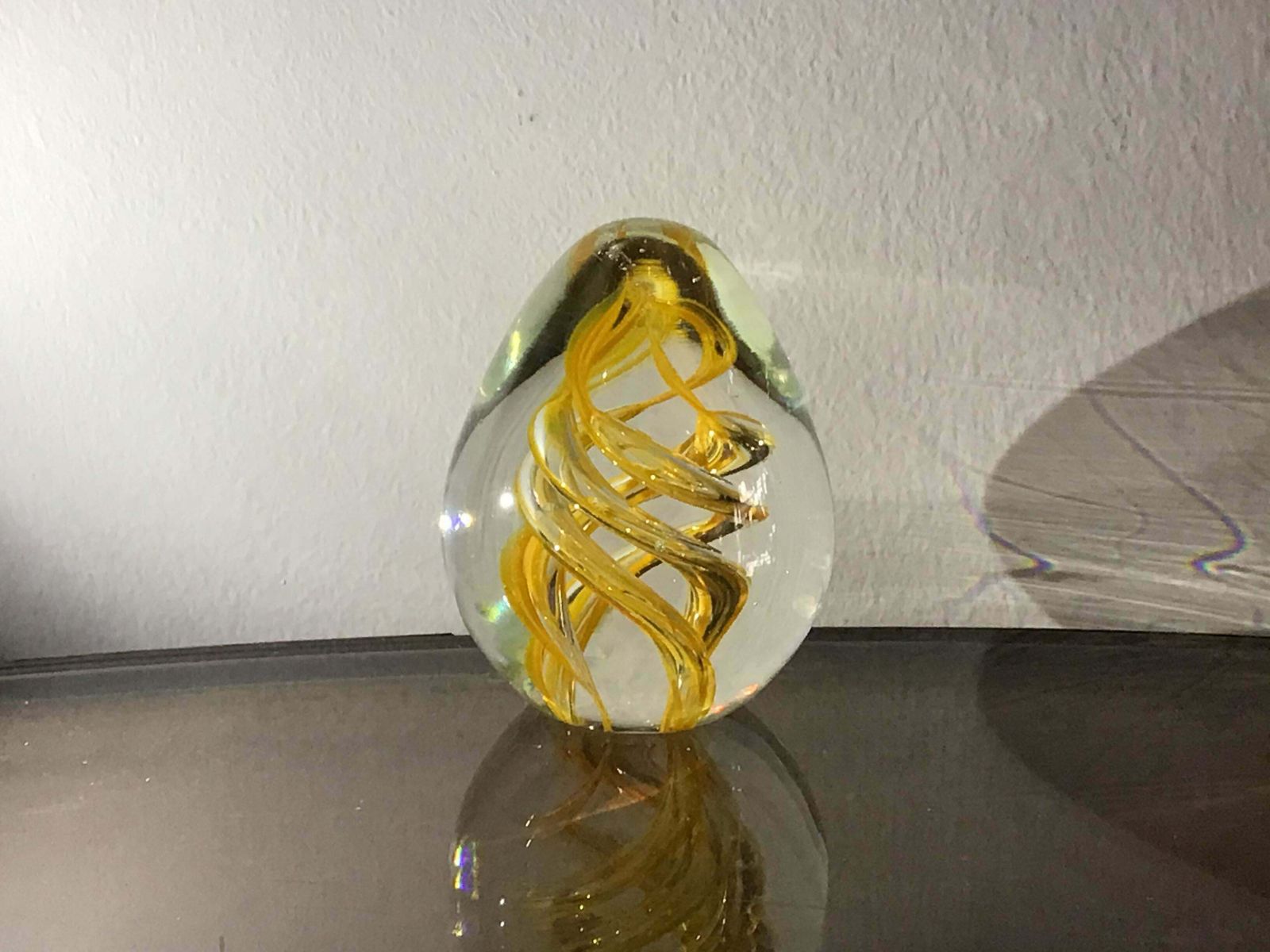 photo for sale Seguso Paperweight Murano Glass 1950 Italy
