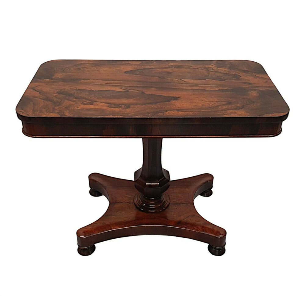 A Gorgeous Early 19th Century Fruitwood Occasional Or Centre Table