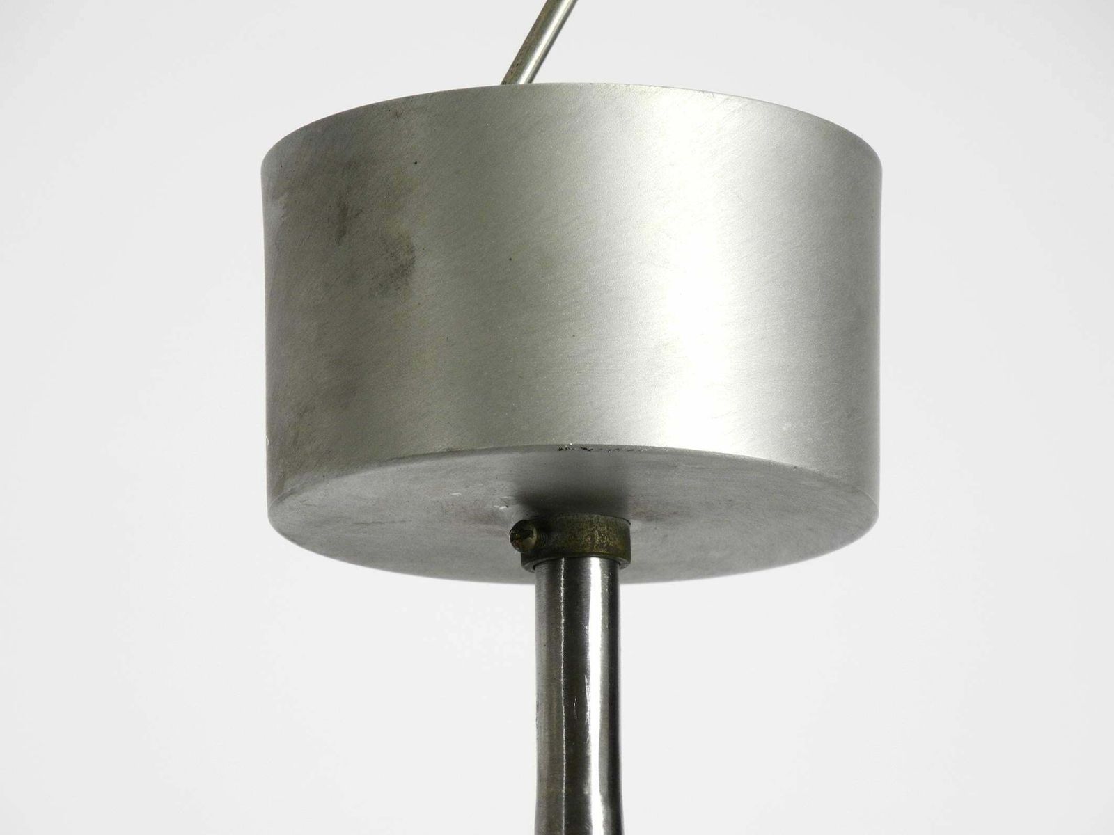 photo for sale Large Italian 1960s Space Age Ceiling Lamp With 13 Glasses By Goffredo Reggiani