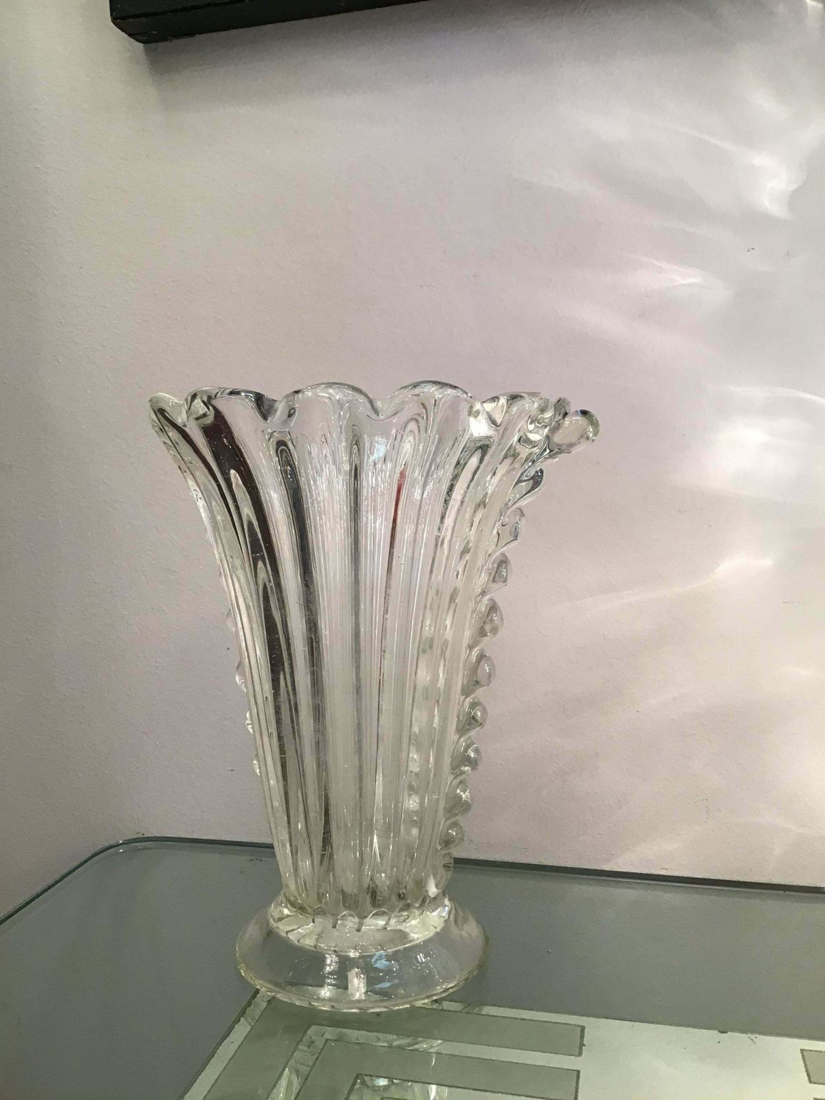 photo for sale Barovier E Toso Vase Murano Glass, 1940, Italy