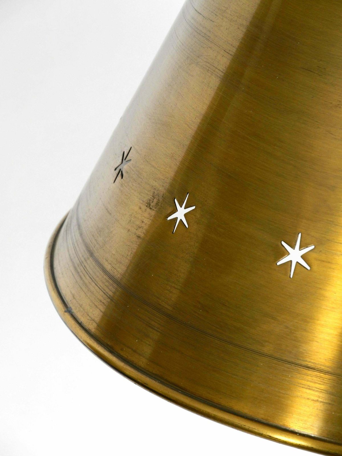 photo furniture Great Italian Xxl Mid Century Brass Ceiling Lamps With Long Rod