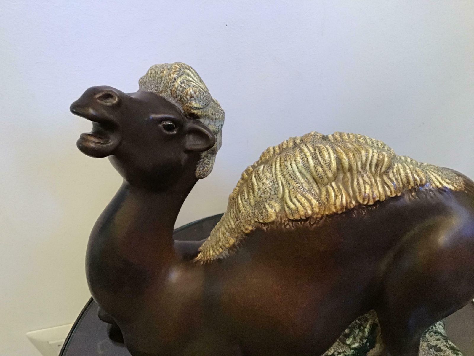 photo furniture Richard Ginori Giovanni Gariboldi San Cristoforo Dromedary Ceramic, 1936, Italy