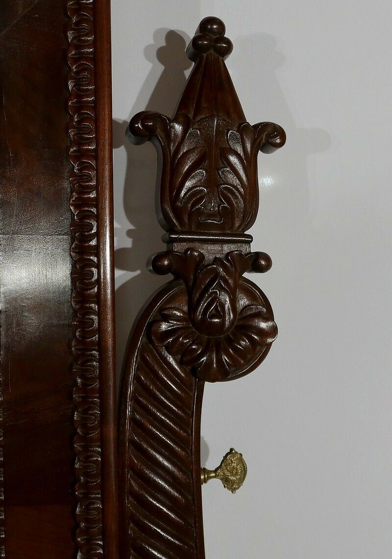 Important Writing Dresser In Mahogany, Restoration Period Early, 19th Century photo vinterior