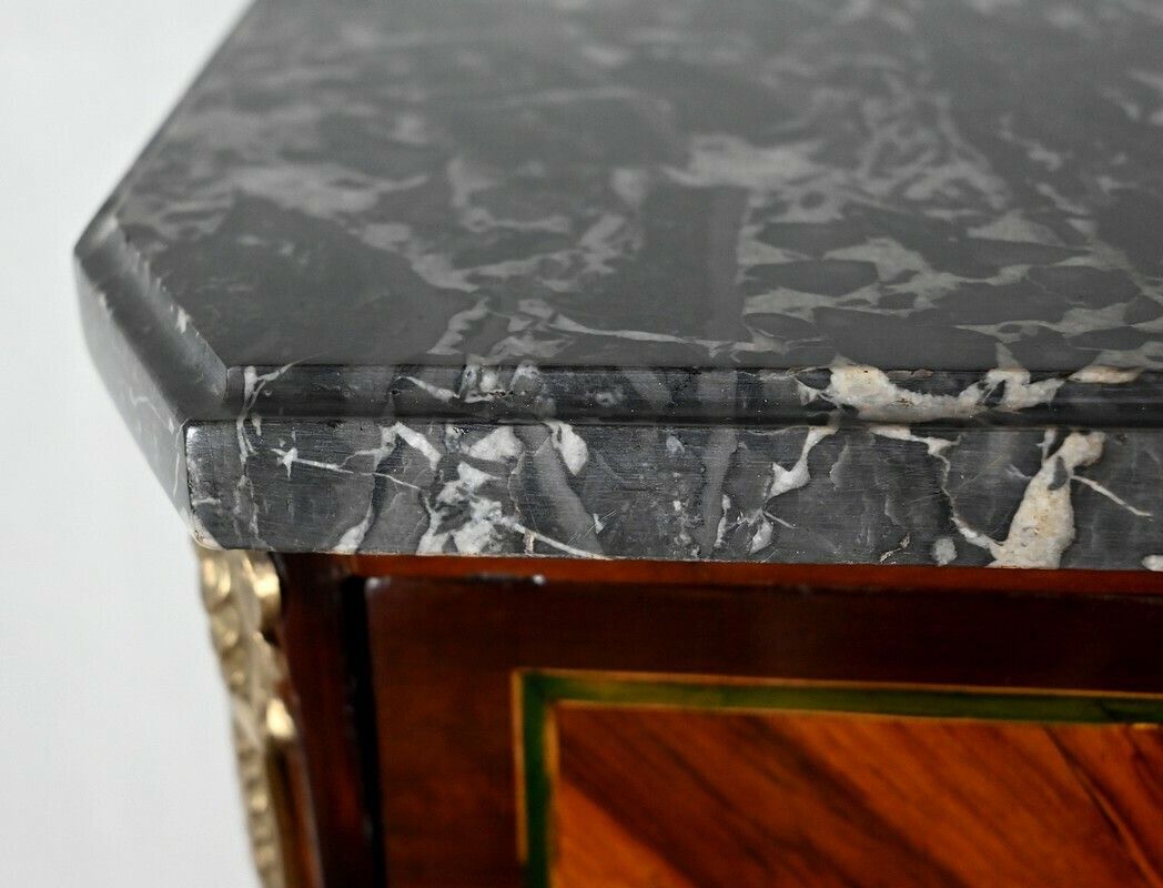 Secretaire In Rosewood, Louis XVI Period   Xviiith photo vintage