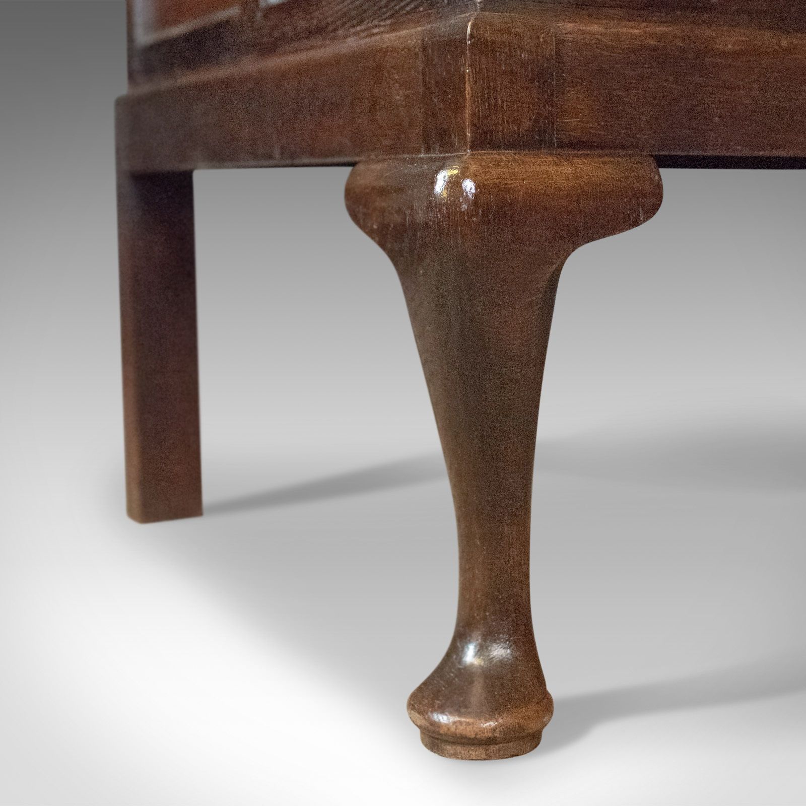 Antique Chest On Stand, English, Georgian, Oak, Chest Of Drawers, Circa 1720 photo vinterior