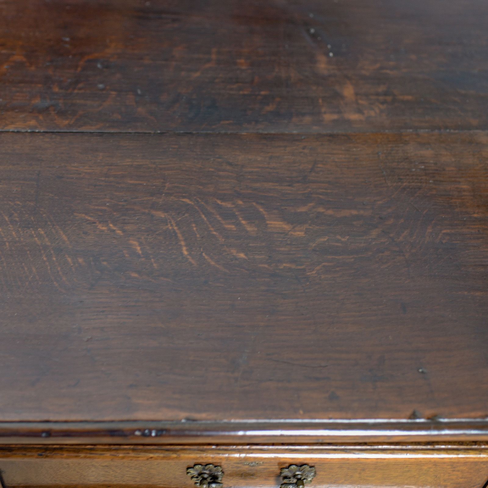 Antique Chest On Stand, English, Georgian, Oak, Chest Of Drawers, Circa 1720 photo vintage