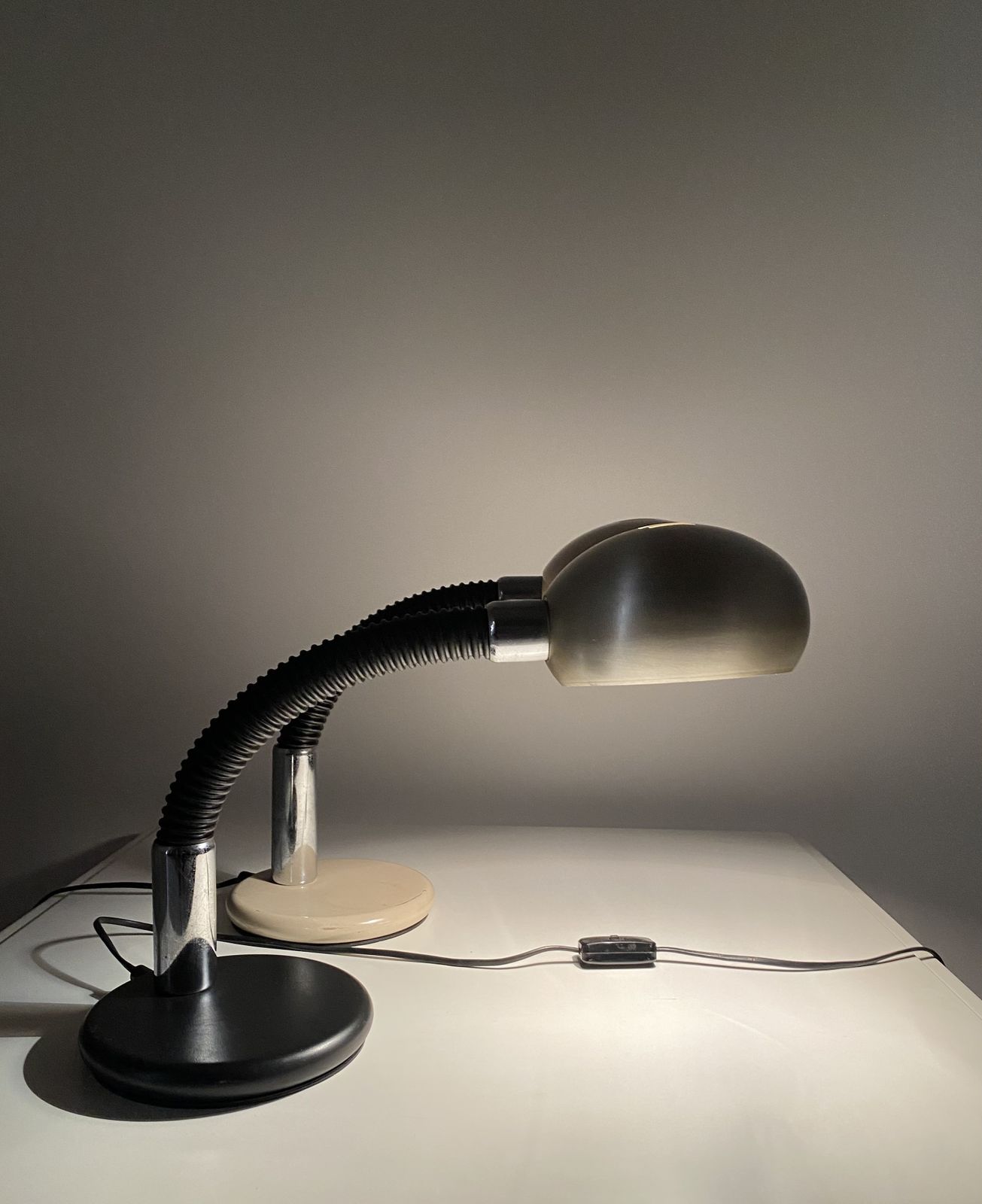 photo furniture 1970s Table Lamps, Set Of Two, Gammalux, Italy
