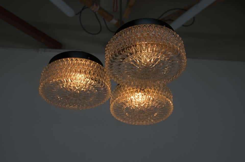 Chandelier By Napako, Czechoslovakia, 1960s photo vintage