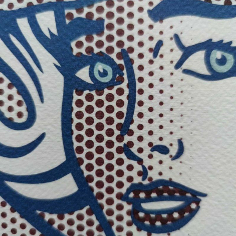 After Roy Lichtenstein, Untitled, Silkscreen On Arches Paper, 1990s photo 322.0