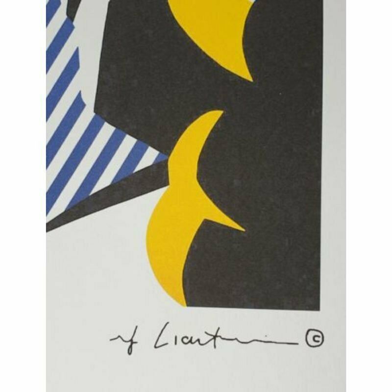 Roy Lichtenstein, I Love Liberty, 1980s, Lithograph photo Art