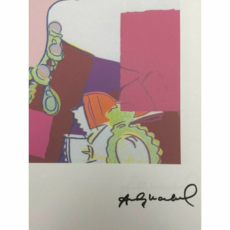 Andy Warhol, Queen Margrethe II Of Denmark, Screen Print, 1990s photo vintage
