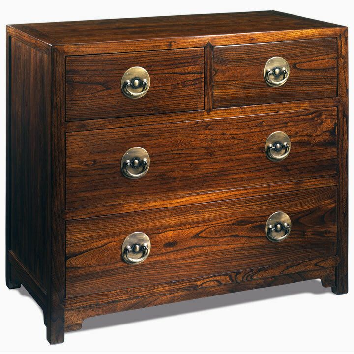 Large Chest Of Drawers, Warm Elm