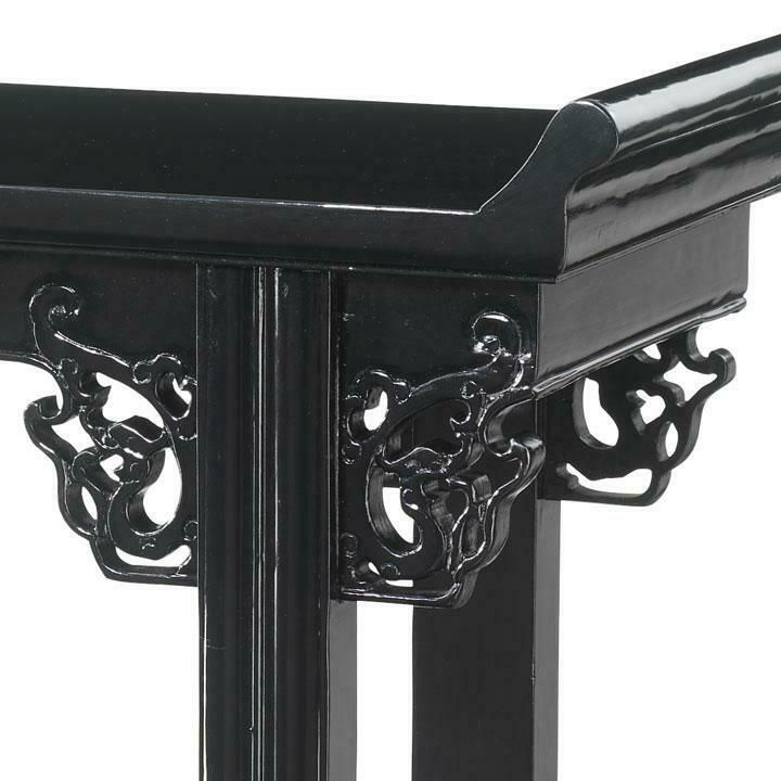 Altar Table, Black Lacquer photo for sale