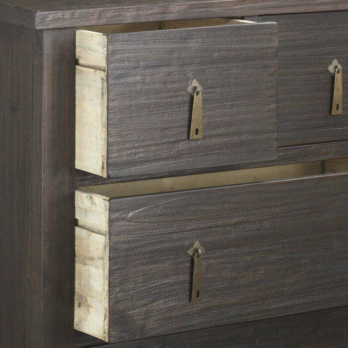 Five Drawer Chest, Chocolate photo 1365.0
