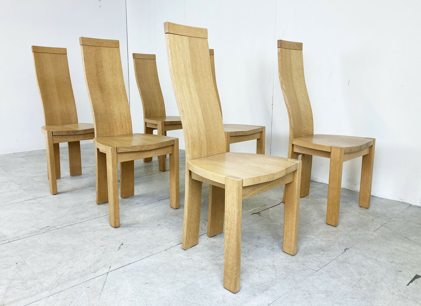 photo furniture Set Of 6 Dining Chairs By Rob & Dries Van Den Berghe, 1980s