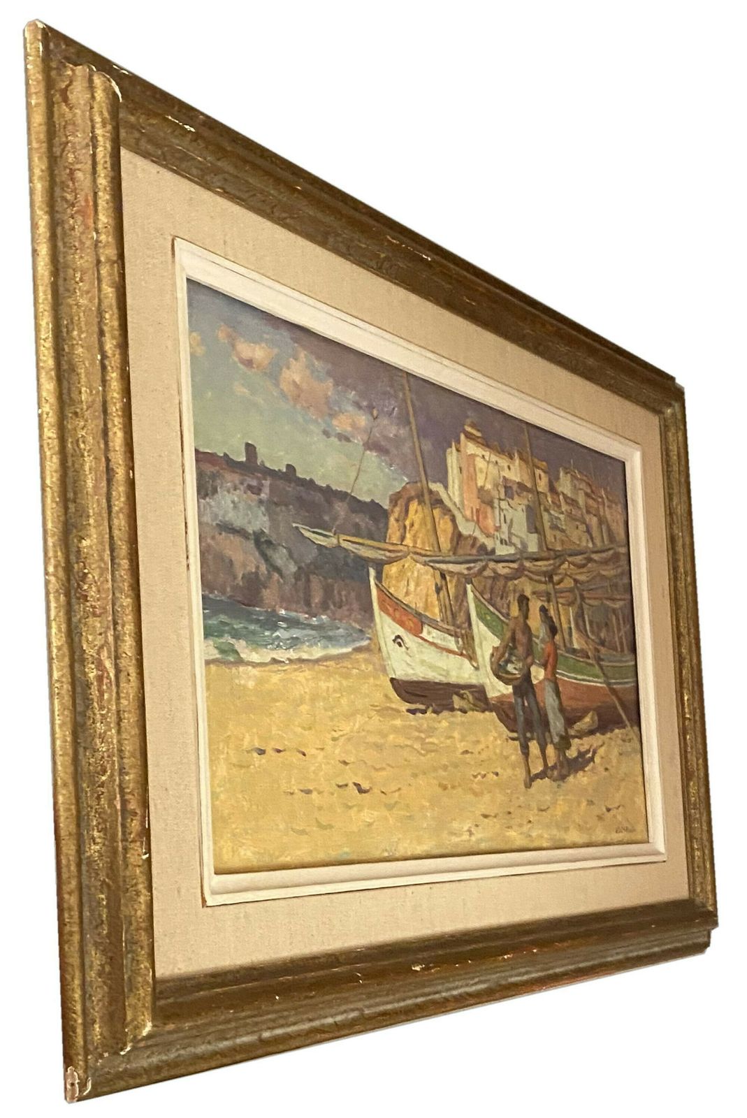 Bernhard Oscarsson (1894 1977) ‘Flirtatious Fisherman’ photo for sale